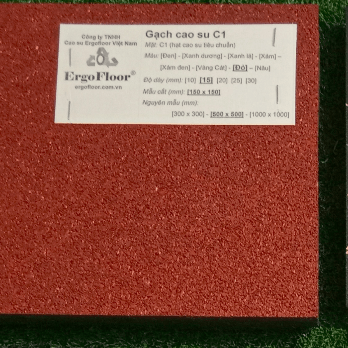 Bề mặt màu RED - Đỏ